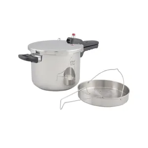 Pars Steel Three-layer bottom Pressure Cooker Set 6 liter
