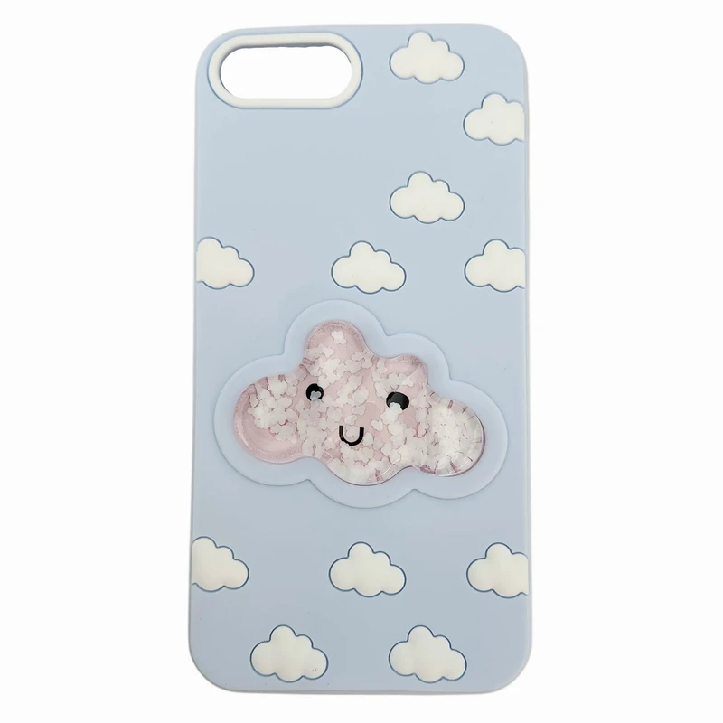 کاور مدل ابری سیلیکونی مناسب برای گوشی موبایل اپل iphone 6 plus / 6s plus / 7 plus / 8 plus