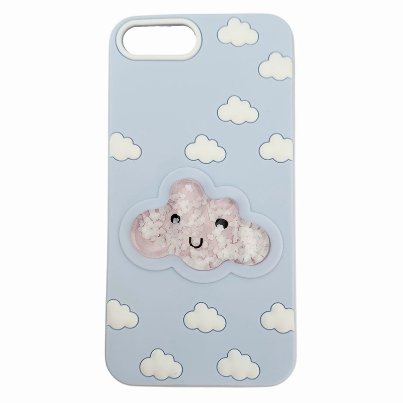 کاور مدل ابری سیلیکونی مناسب برای گوشی موبایل اپل iphone 6 plus / 6s plus / 7 plus / 8 plus