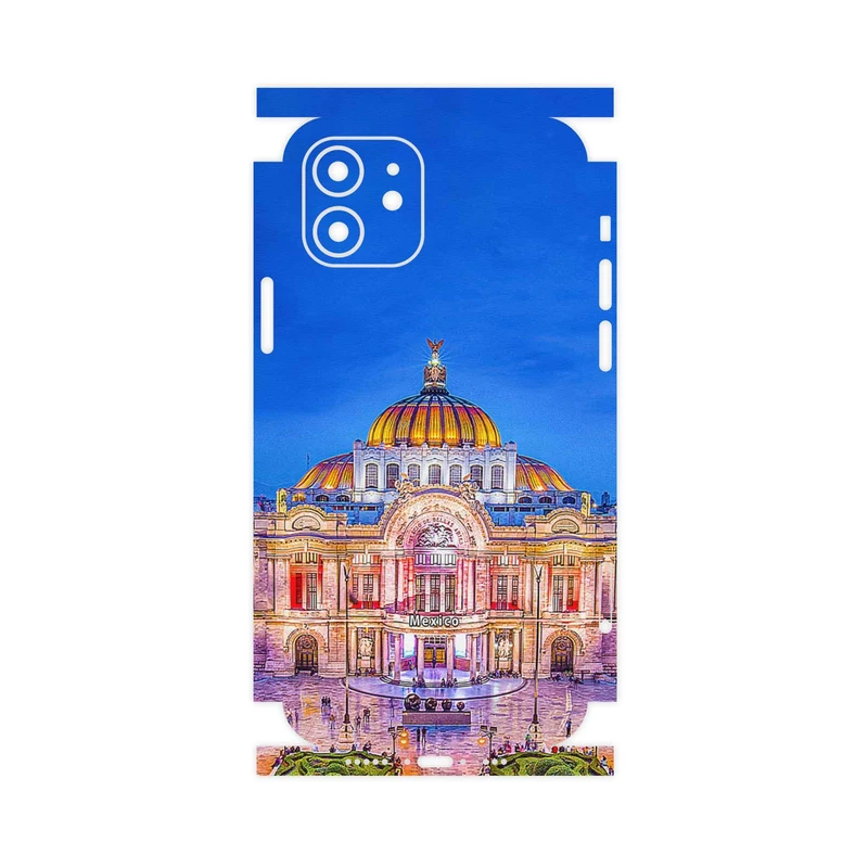 برچسب پوششی ماهوت مدل Mexico City-FullSkin مناسب برای گوشی موبایل اپل iPhone 12