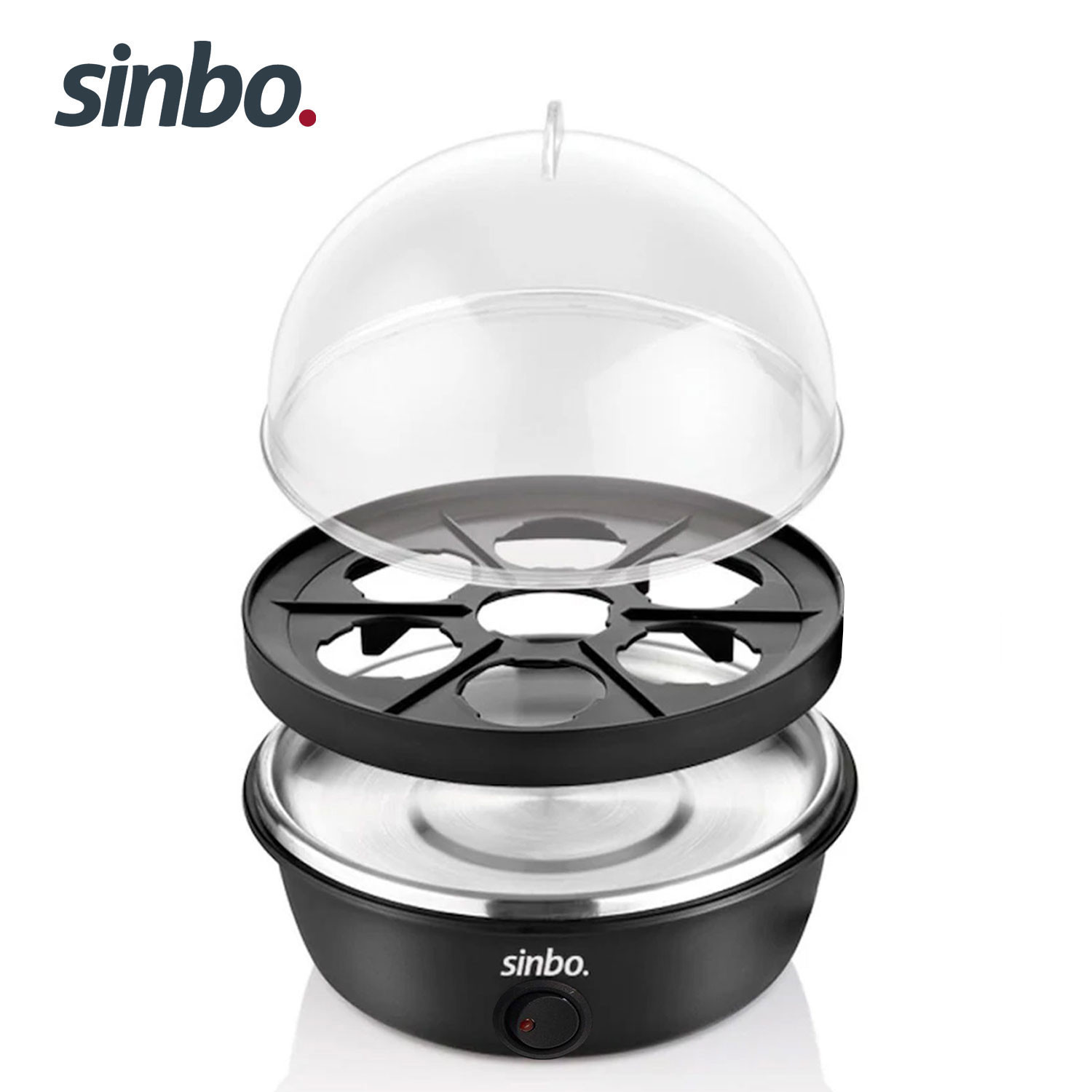 تخم مرغ پز سینبو مدل NEW SEB-5803 تخم مرغ پز سینبو مدل NEW SEB-5803