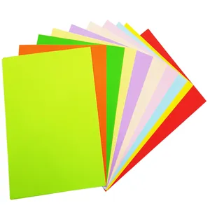 کاغذ رنگی A4 مدل لوکس بسته 10 عددی