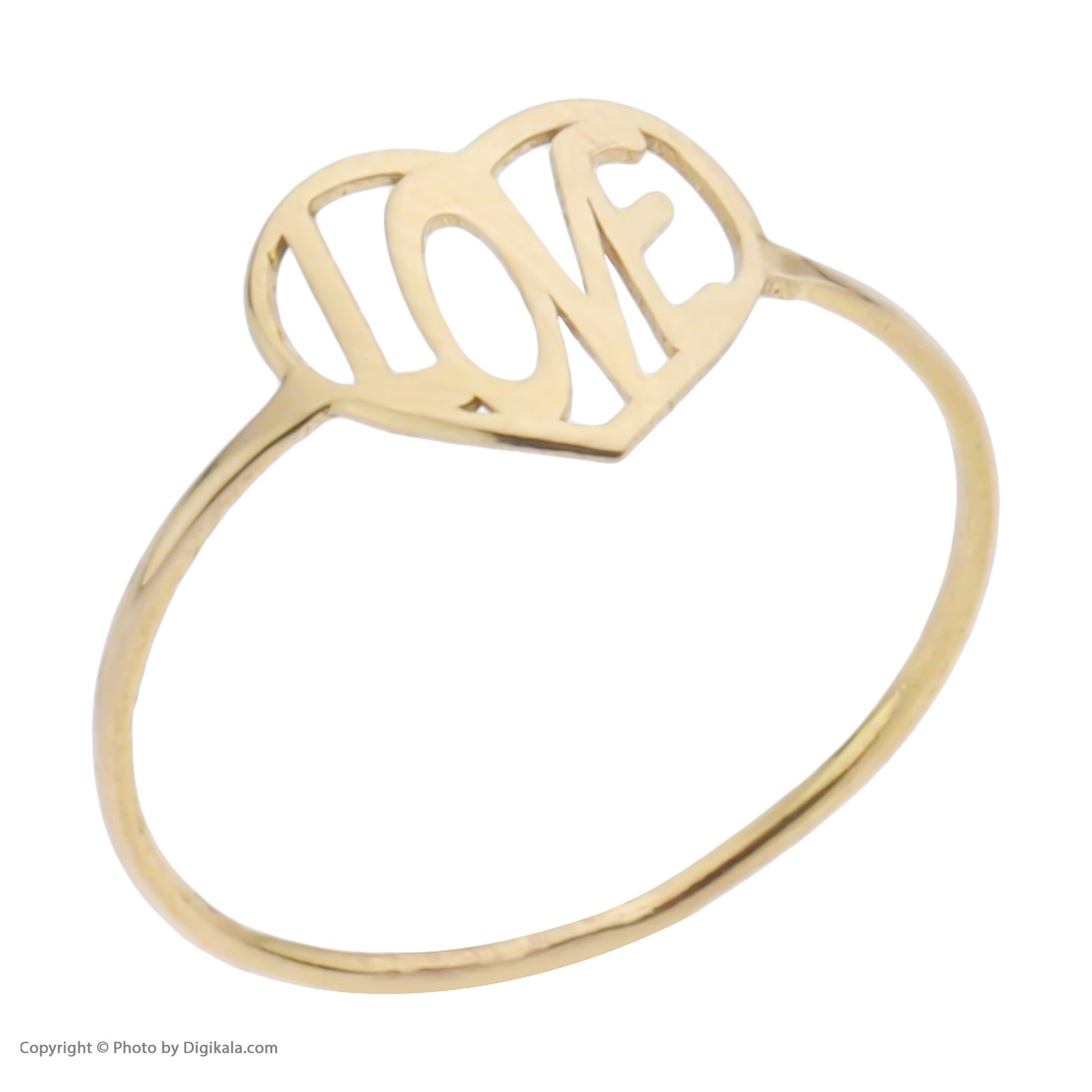 انگشتر طلا 18 عیار زنانه مایا ماهک مدل MR0891 سایز 55 -  - 3