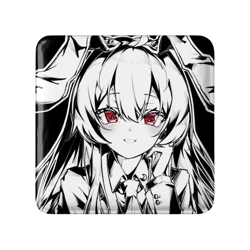 مگنت خندالو طرح بازی توهو (Touhou) مدل مربعی کد 35795