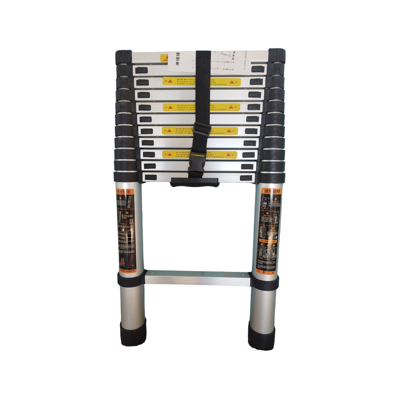 نردبان 12 پله مدل تلسکوپی لادر کد M80