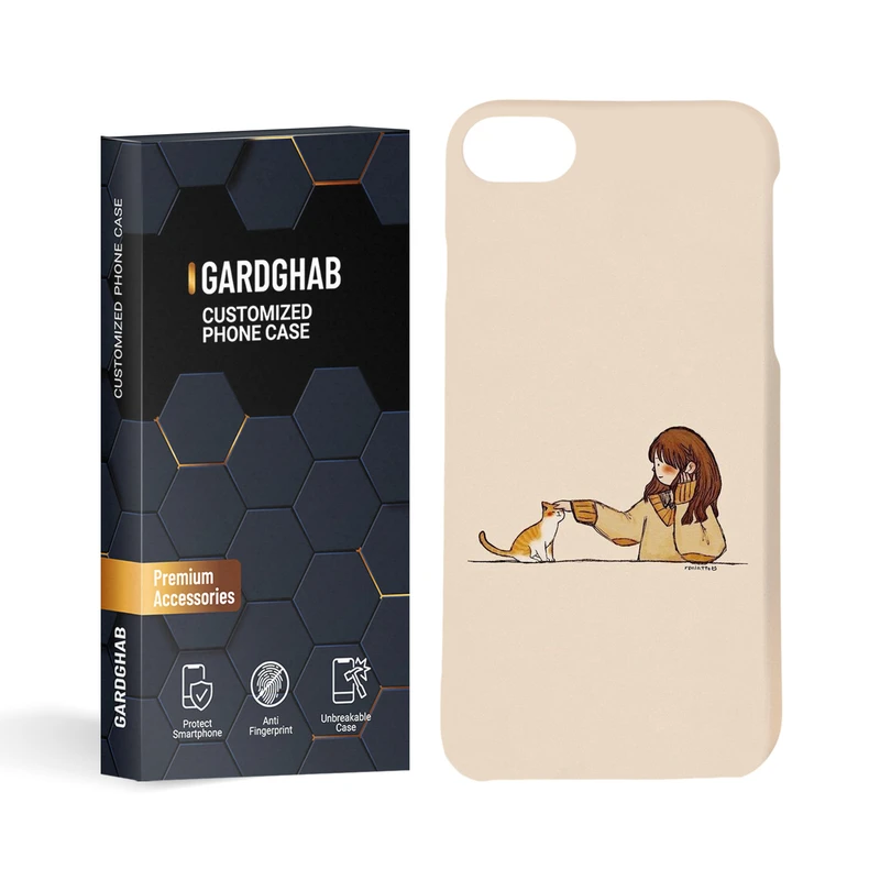 کاور گارد قاب مدل دخترانه مناسب برای گوشی موبایل اپل iPhone 7 / 8 / SE 2020 / SE 2022