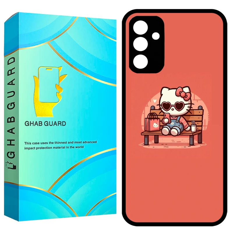 کاور قاب گارد طرح کیتی مدل GCHPA34 مناسب برای گوشی موبایل سامسونگ Galaxy A34 5G 