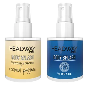 بادی اسپلش هدوی استوری مدل ورساچه اروس و ویکتوریا سکرت نارگیل حجم 90 میلی لیتر مجموعه دو عددی