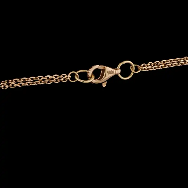 گردنبند طلا 18 عیار زنانه صلاحی گلد مدل 14556