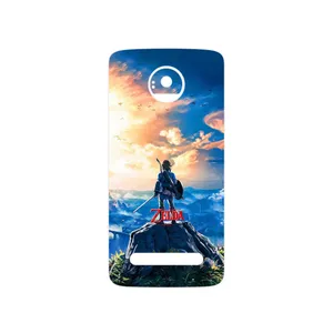 MAHOOT Legend of Zelda Game Series Cover Sticker for Motorola Moto Z2 Play