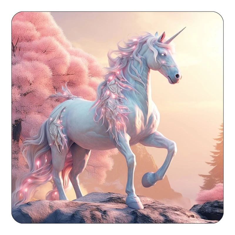 مگنت کاکتی طرح اسب تک شاخ و یونیکورن مدل mp31239