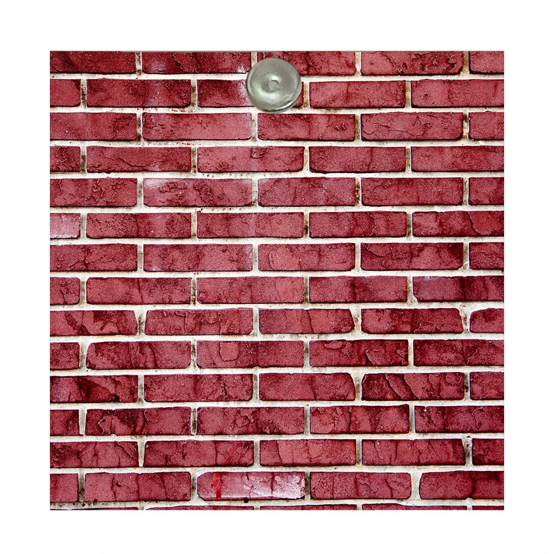 آینه جیبی طرح فانتزی دیوار آجری مدل A102