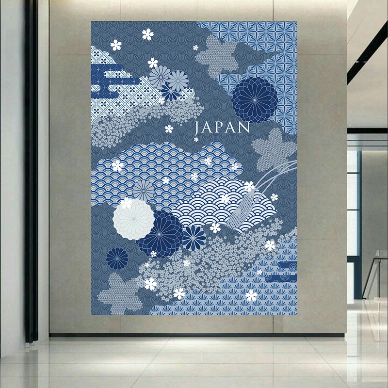 تابلو بوم طرح مخمل ژاپن مدل طبیعت کد AR3058500