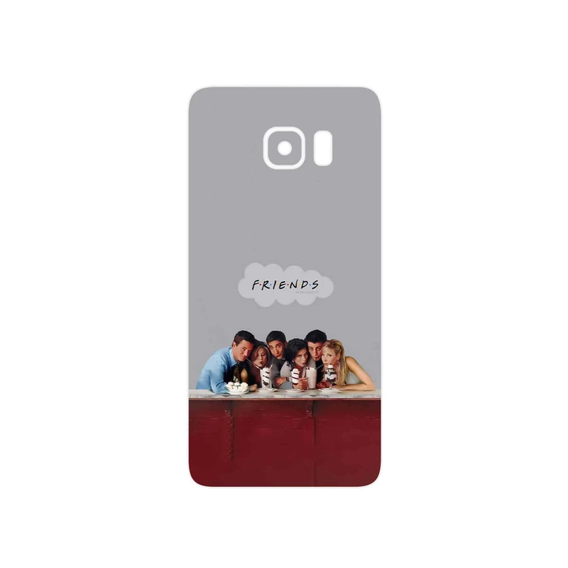 برچسب پوششی ماهوت مدل Friends 1 مناسب برای گوشی موبایل سامسونگ Galaxy S6 Edge