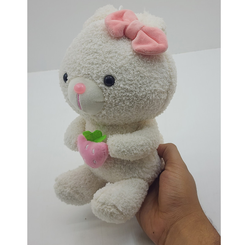 عروسک ناب سل مدل خرس میوه خور ارتفاع 25 سانتی متر