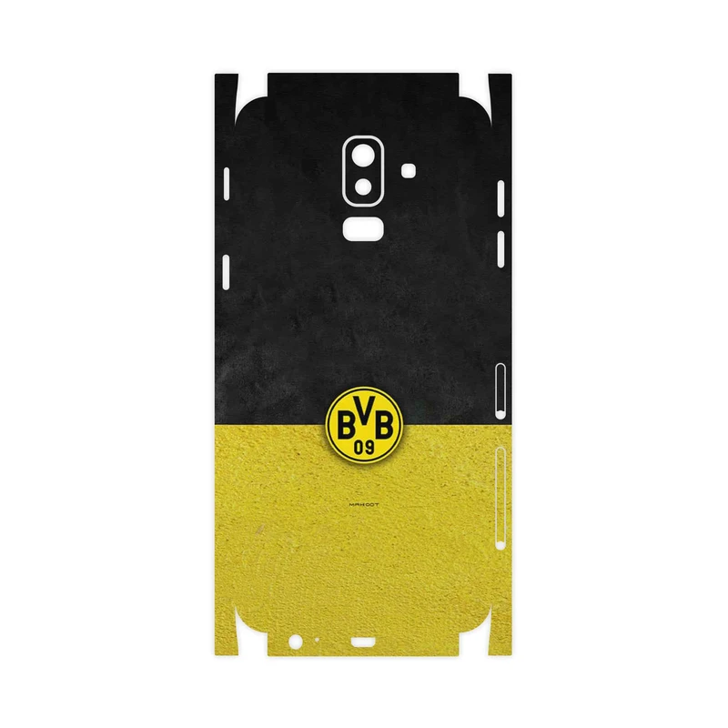برچسب پوششی ماهوت مدل Borussia Dortmund FC-FullSkin مناسب برای گوشی موبایل سامسونگ Galaxy J8