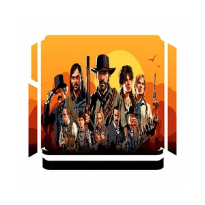 برچسب پلی استیشن 4 پرو مدل red dead
