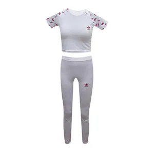 ست تی شرت و شلوار ورزشی زنانه مدل WP-00