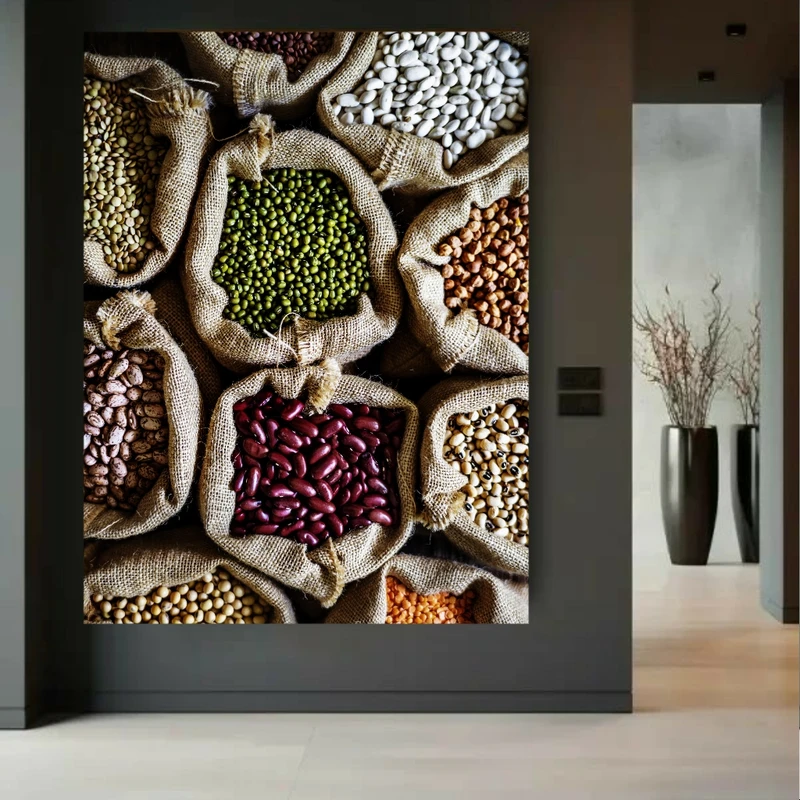 پوستر مدل حبوبات و خواروبار کد BK2132