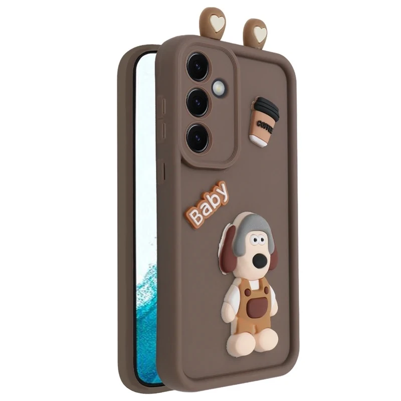 کاور مدل KittyDog مناسب برای گوشی موبایل سامسونگ Galaxy A54