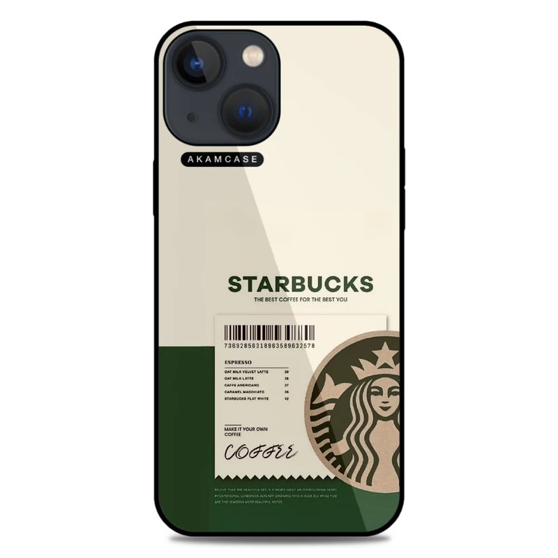کاور آکام مدل AMC-WA13M-STARBUCKS-43 مناسب برای گوشی موبایل اپل iPhone 13 Mini