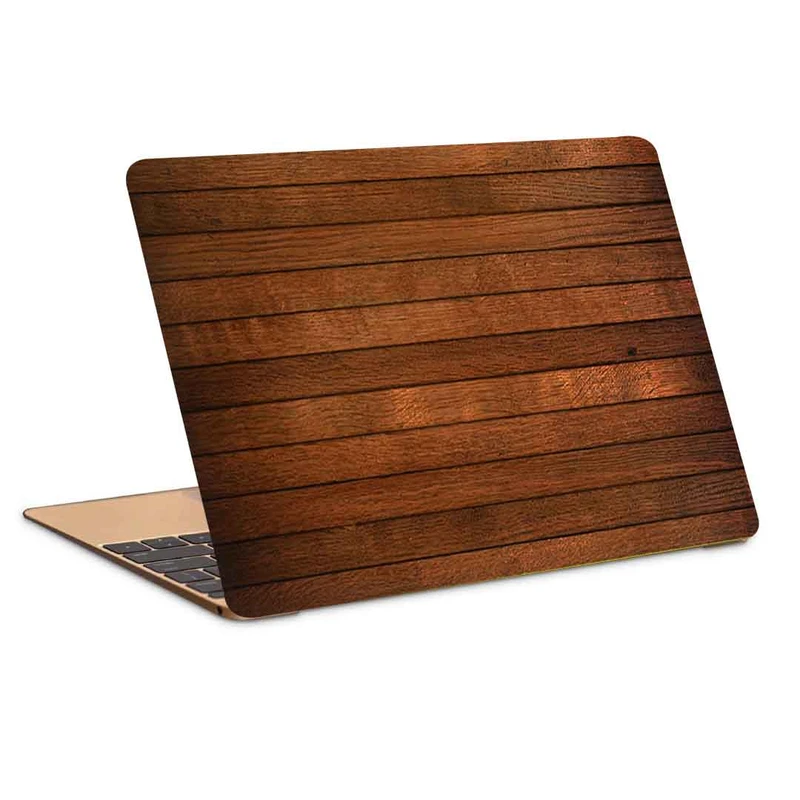 استیکر لپ تاپ طرح wood 8 کد c-1037مناسب برای لپ تاپ 15.6 اینچ