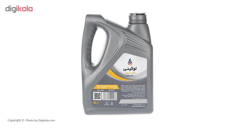 روغن موتور خودرو لوکینی مدل Ultra Silver-10W40 حجم 4 لیتر