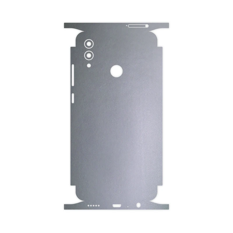 برچسب پوششی ماهوت مدل Matte-Silver-FullSkin مناسب برای گوشی موبایل آنر 10 Lite