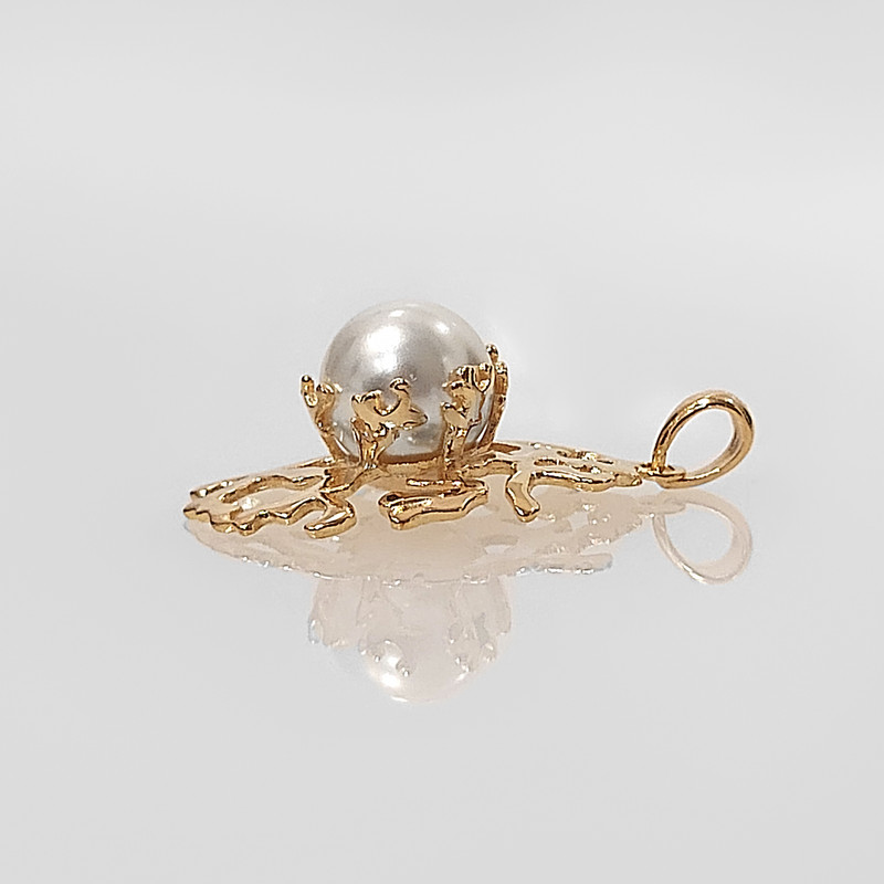 آویز گردنبند نقره زنانه اقلیمه کد VN428