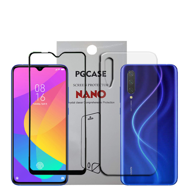 محافظ صفحه نمایش سرامیکی مدل Star Max مناسب برای گوشی موبایل شیائومی MI 9 Lite به همراه محافظ پشت گوشی