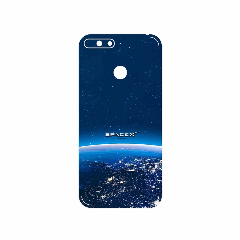 برچسب پوششی ماهوت مدل Space X مناسب برای گوشی موبایل هوآوی Y6 Prime 2018