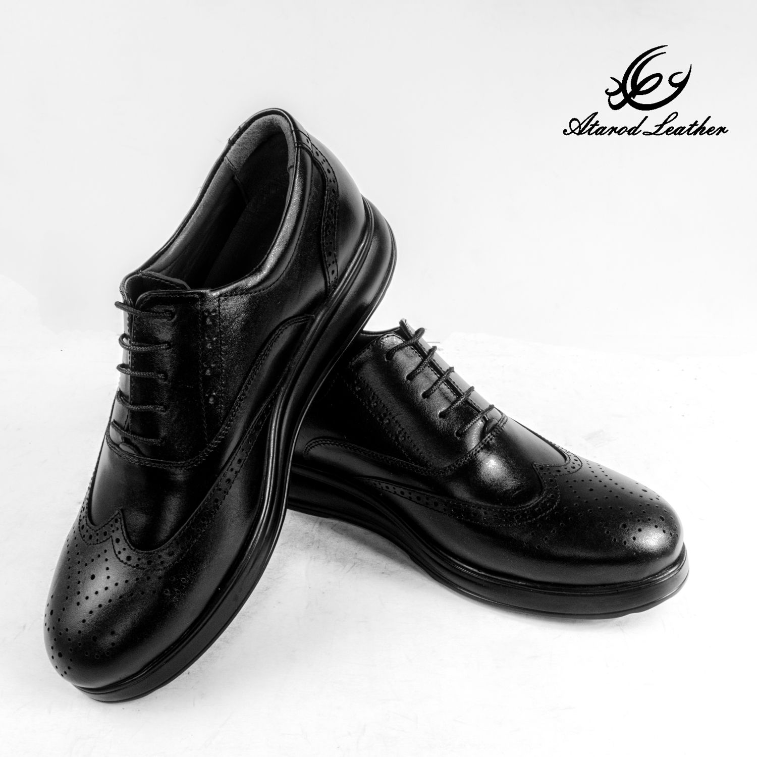 کفش روزمره مردانه چرم عطارد مدل چرم طبیعی کد SH51 -  - 12