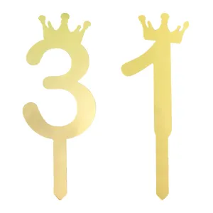 تاپر کیک هانستو مدل عدد 31 کد TPN31 بسته 2 عددی