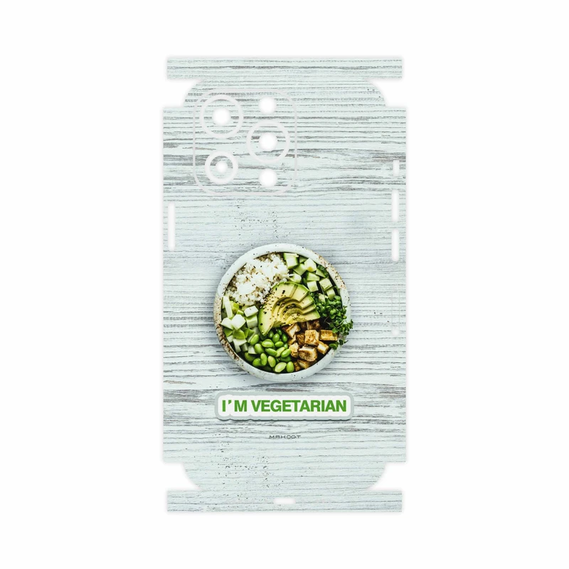 برچسب پوششی ماهوت مدل I'm-vegetarian-FullSkin مناسب برای گوشی موبایل اپل iphone 13 Pro