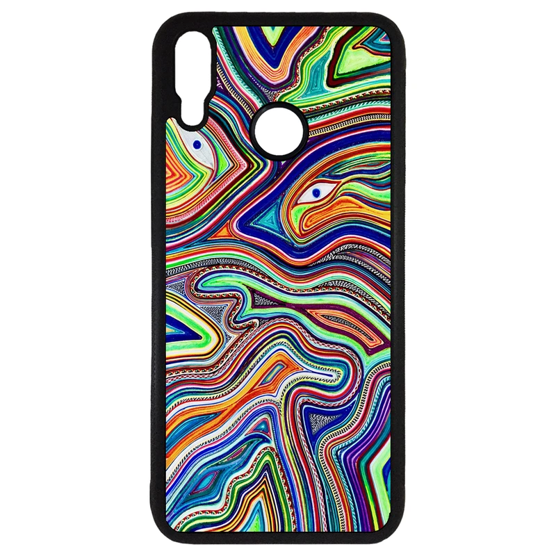 کاور طرح رنگارنگ کد 110646 مناسب برای گوشی موبایل آنر 10 lite