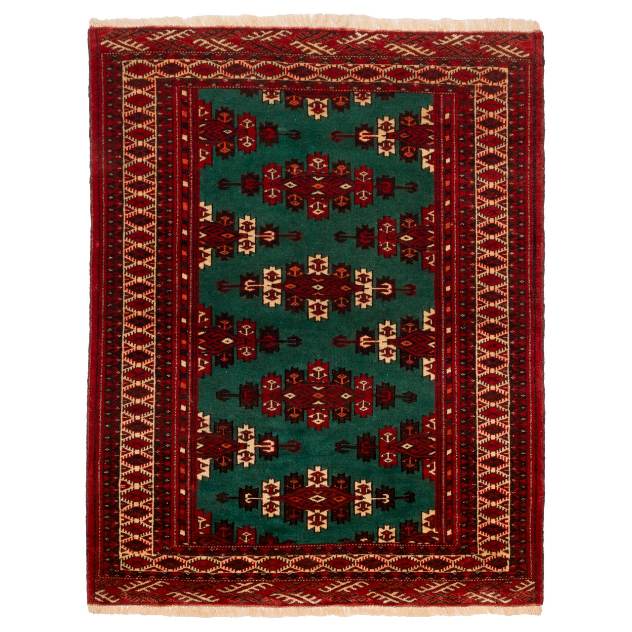 فرش قدیمی دستباف یک متری سی پرشیا کد 188047