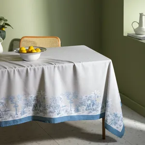 رومیزی مادام کوکو مدل Ravage سایز 150x150 سانتی‌متر