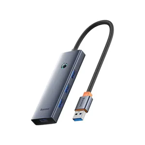 هاب 4 پورت USB بیسوس مدل  UltraJoy Series BS-OH108 