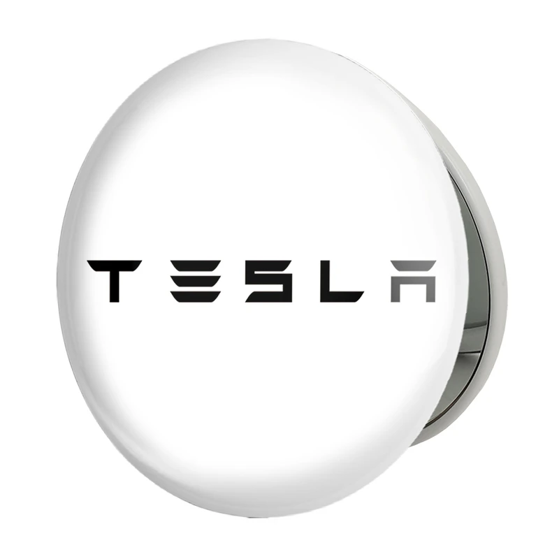 آینه جیبی خندالو طرح تسلا tesla مدل تاشو کد 30710