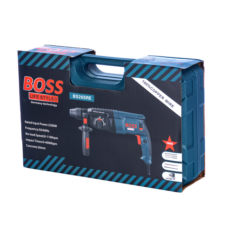 دریل بتن کن باس مدل BS-BS26SRE