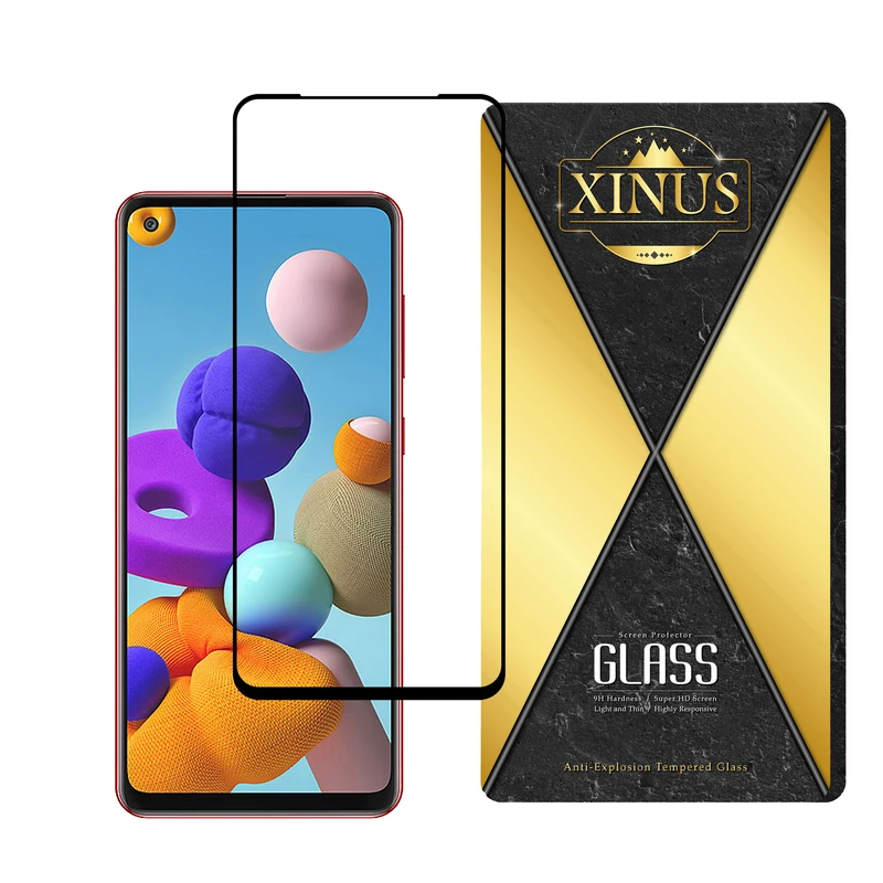 محافظ صفحه نمایش سرامیکی ژینوس مدل CERAMX مناسب برای گوشی موبایل سامسونگ Galaxy A21s