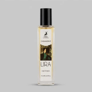 عطر جیبی زنانه الحمبرا مدل casamorati lira با رایحه گرم و شیرین حجم ۳۵ میلی لیتر