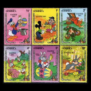 تمبر یادگاری مدل خارجی مجموعه 6 عددی