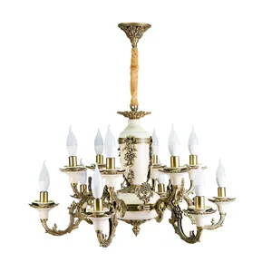 لوستر 12 شعله چشمه نور کد S3703/6-GWT