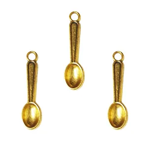 آویز دستبند طرح قاشق سحرآمیز کد AD 166 بسته 3 عددی