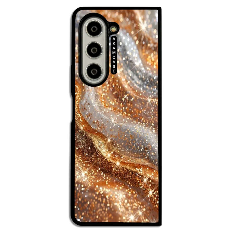 کاور آکام مدل AMC-WSGZFOLD5-SPARKLY-4 مناسب برای گوشی موبایل سامسونگ Galaxy Z Fold 5