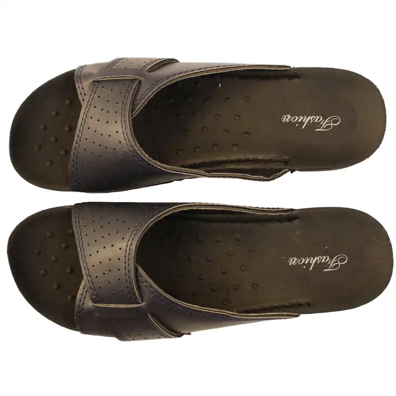 دمپایی زنانه نیکتا مدل 008 رنگ سرمه ای