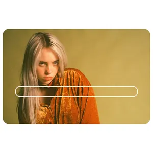  Billie Eilish Code 030 Card Sticker