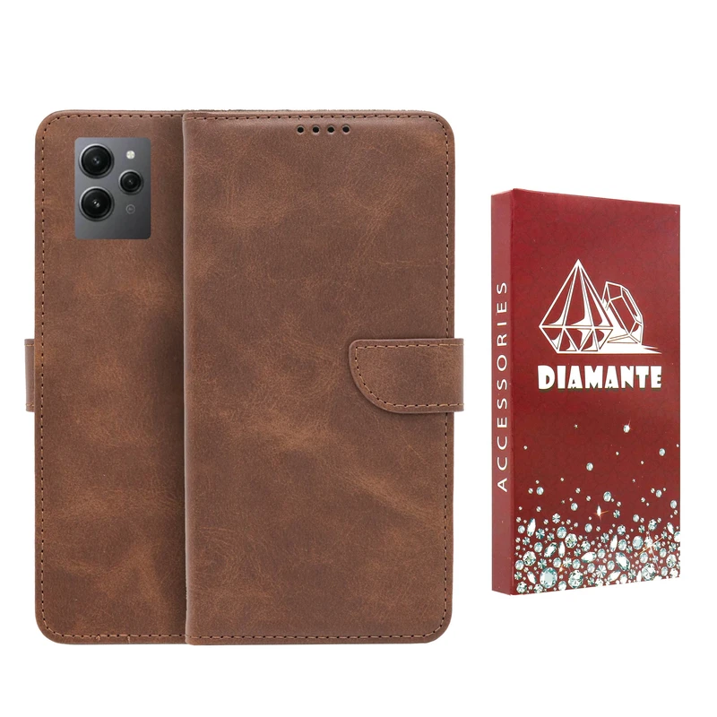 کیف کلاسوری دیامانته مدل Bers Ros مناسب برای گوشی موبایل شیائومی Redmi12 4G
