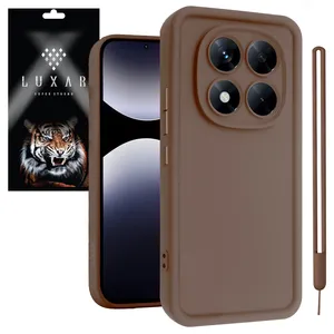 Luxar note14pro -Puffer with band Cover For xiaomi redmi note 14 pro 4G